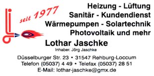 Heizung und Sanitär Lothar Jaschke